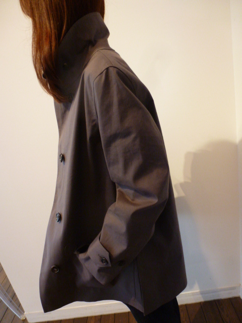 MARGARET HOWELL Mackintosh Proofed Cotton Coat* ﾊﾙﾓﾆ徳島